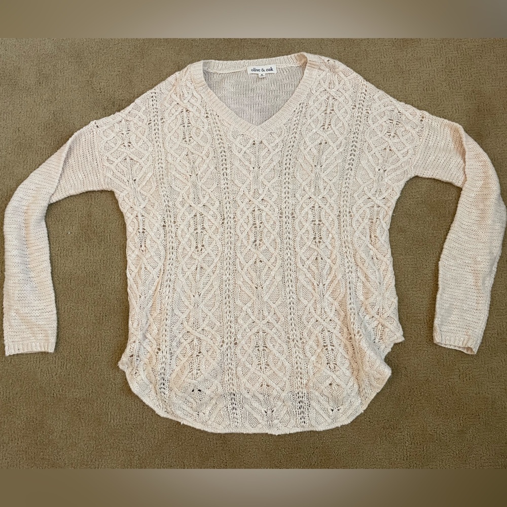 Olive & Oak Sweater, Size Medium